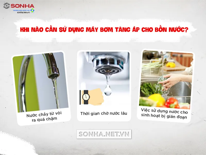 Khi Nào Cần Sử Dụng Máy Bơm Tăng Áp Cho Téc Nước?