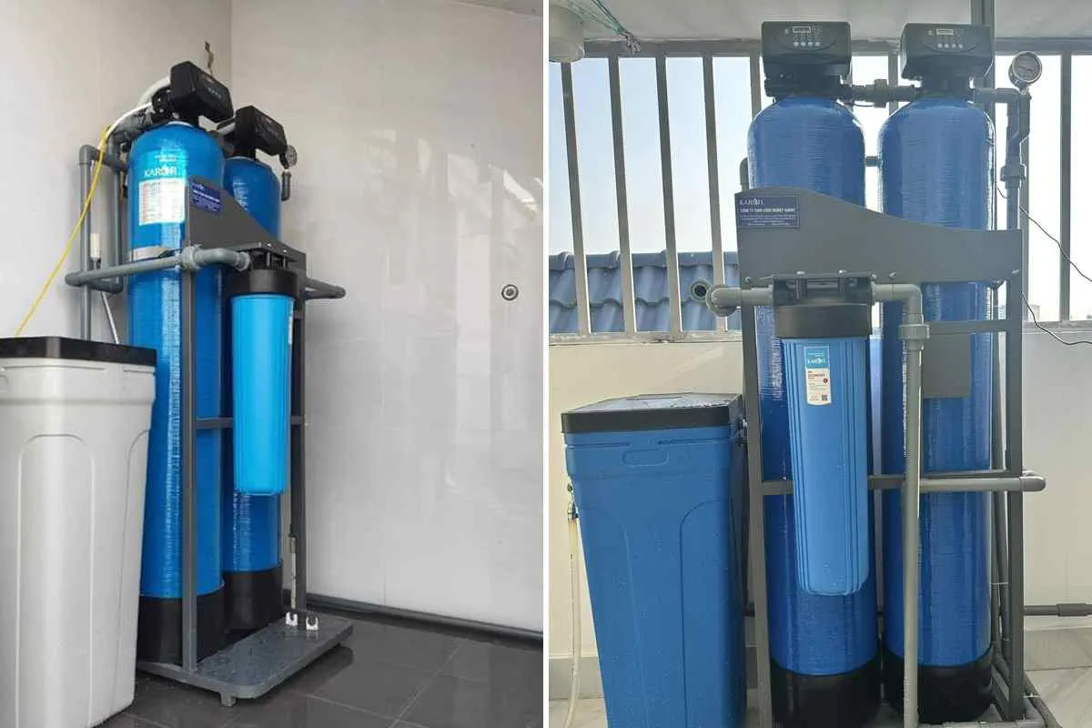 Hình ảnh thực tế quá trình tự lắp đặt bộ lọc nước gia đình