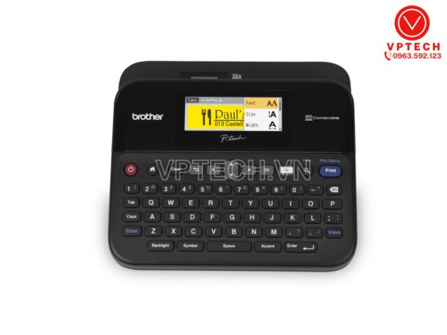 CÁCH SỬ DỤNG MÁY IN NHÃN BROTHER PT-D600 HIỆU QUẢ VÀ ĐƠN GIẢN