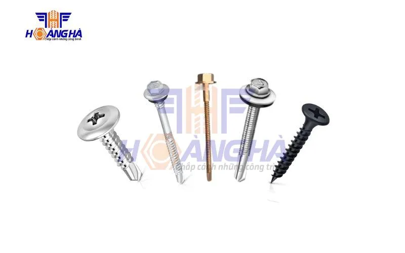 Vít bắn tôn đa dạng kích thước và chất liệu