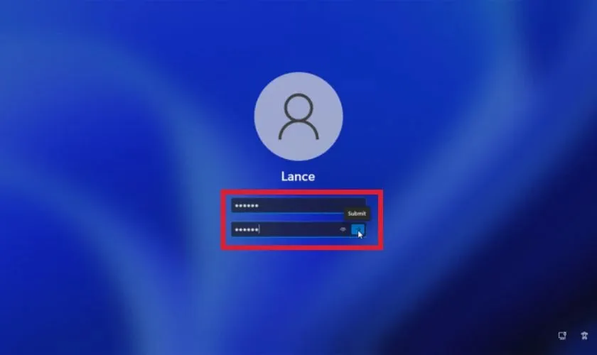 Đặt mật khẩu mới sau khi trả lời đúng câu hỏi bảo mật để lấy lại quyền truy cập