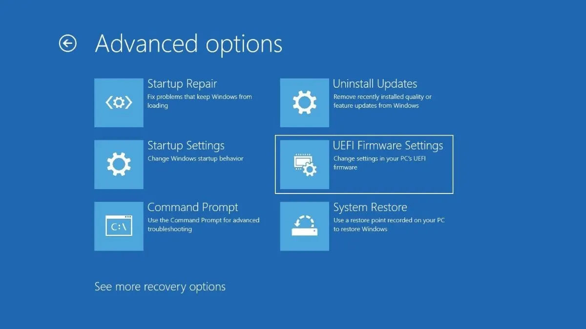 Hướng dẫn cách truy cập BIOS để hẹn giờ mở máy tính Win 10 tự động