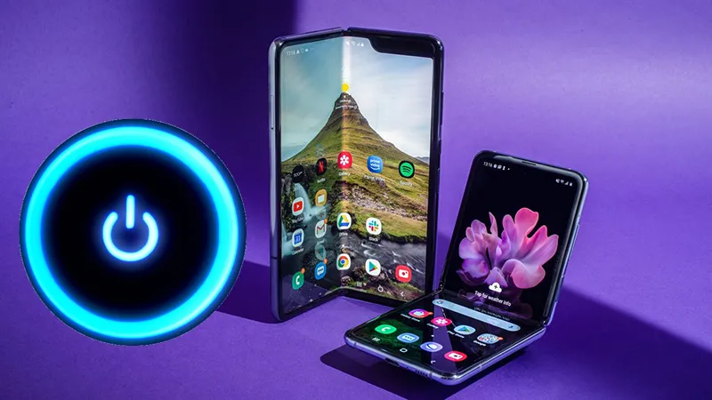 Người dùng khởi động lại điện thoại để khắc phục sự cố hệ thống, một bước quan trọng trong cách khởi động máy Sky chế độ mode xóa file.