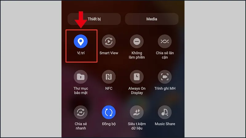Giao diện bảng điều khiển nhanh trên điện thoại Android, nơi có thể điều chỉnh các cài đặt quan trọng trước khi áp dụng cách khởi động máy Sky chế độ mode xóa file.