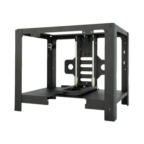 Hệ khung đỡ của máy in 3D tự chế với các khớp nối chắc chắn