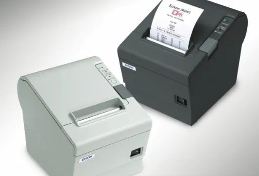 Hóa đơn in ra bị mờ chữ do đầu in