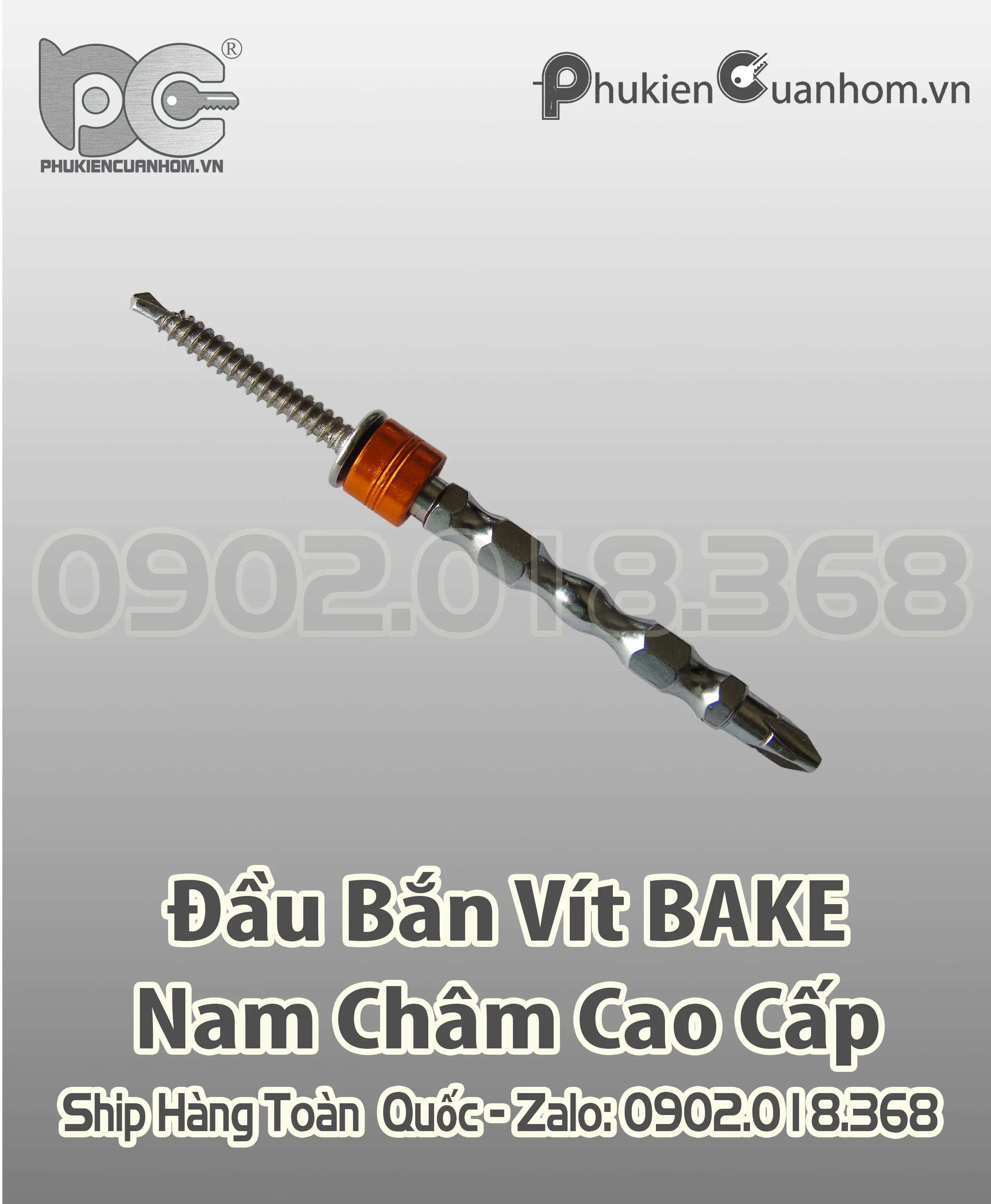 Đầu bắn vít nam châm làm từ thép hợp kim chất lượng cao