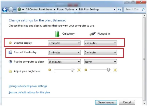 Cách cài chế độ nghĩ cho màn hình máy tính hiệu quả, giúp tiết kiệm năng lượng.