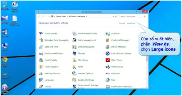 Tìm kiếm và mở Power Options để cấu hình chế độ nghỉ cho máy tính