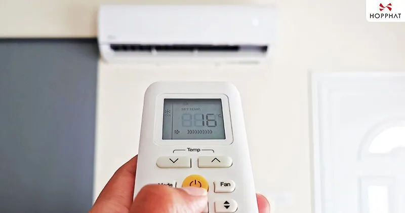 Người dùng cài đặt nhiệt độ thấp cho máy lạnh Panasonic, làm tăng tiêu thụ điện năng