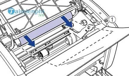 Cách sửa lỗi máy in bị kẹt giấy: Xử lý giấy kẹt ở khay ra