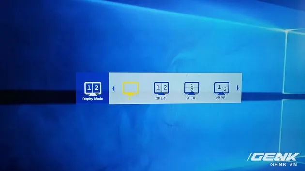 Giao diện phần mềm điều khiển TV 4K