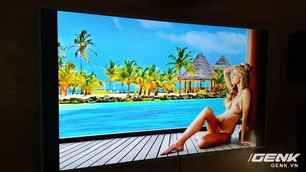 Khung đỡ và các thành phần chính của TV 4K tự lắp