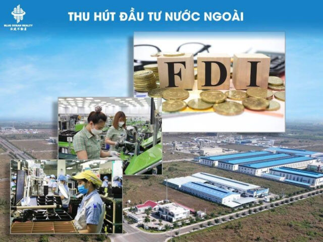 Khu công nghiệp hiện đại đang thu hút đầu tư nước ngoài, biểu thị môi trường lý tưởng cho việc sản xuất đinh vít