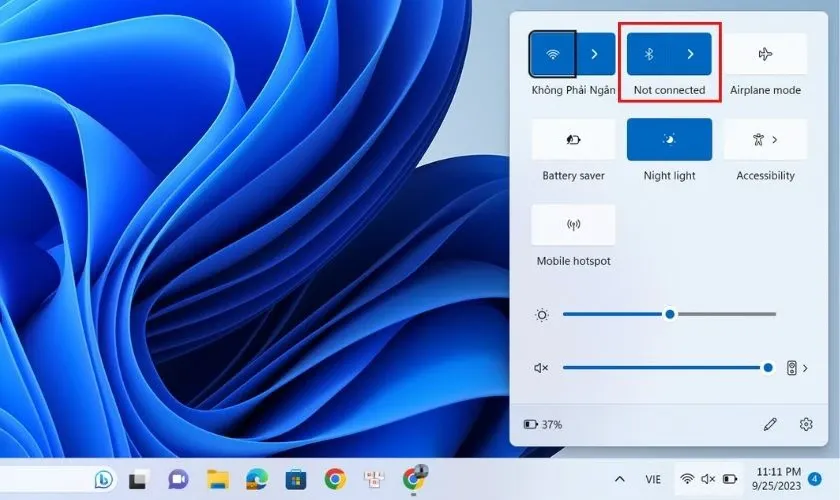 Kiểm tra các vấn đề về kết nối Bluetooth khi máy tính Win 11 không nhận tai nghe