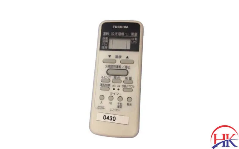 Sử dụng remote điều hòa Toshiba nội địa Nhật đúng cách