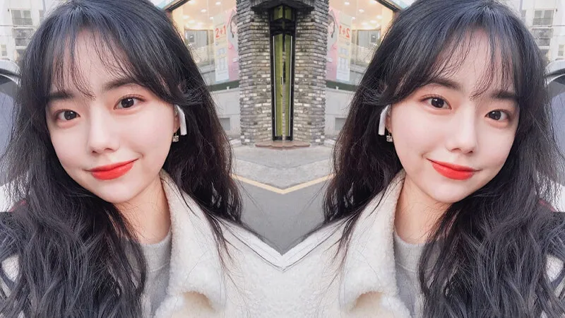 Kiểu tóc mái thưa nhẹ nhàng và nữ tính, lựa chọn xu hướng cách sửa mái dày thành mái thưa