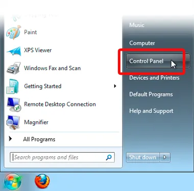 Lỗi Đồng Hồ Trên Máy Tính Win XP Control Panel Win7