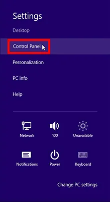 Lỗi Đồng Hồ Trên Máy Tính Win XP Control Panel Win8