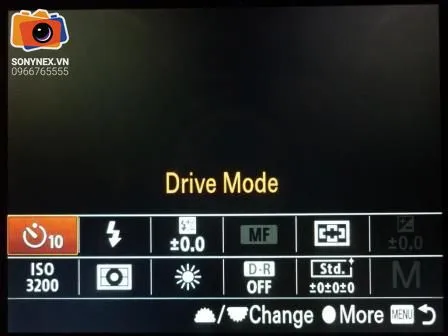 Nút Fn trên Sony A6000