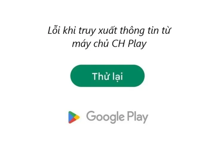Cách Sửa Lỗi Truy Xuất Thông Tin Từ Máy Chủ Hiệu Quả Nhất