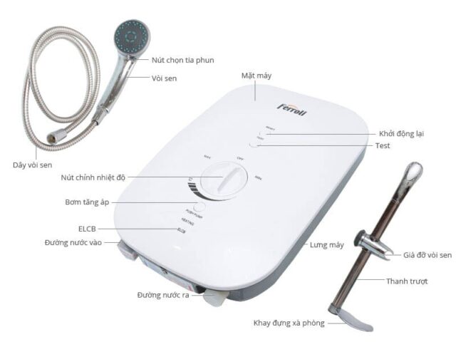 Cách Sử Dụng Máy Nước Nóng Ferroli Gián Tiếp Đúng Chuẩn, An Toàn Và Hiệu Quả