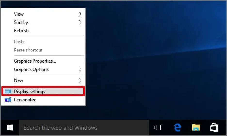 Hướng dẫn điều chỉnh cài đặt hiển thị nâng cao trên Windows 10 để sửa lỗi kéo ngang màn hình