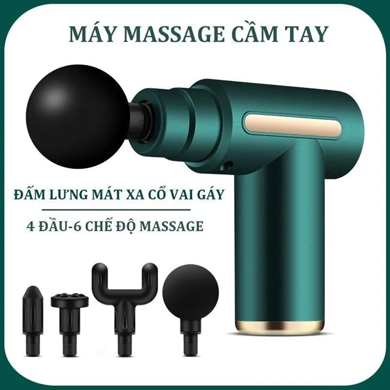 allintitle:cách sử dụng máy massage mini cầm tay 6 chế độ với các đầu massage đa dạng