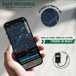 thiết bị định vị xe máy nhỏ gọn