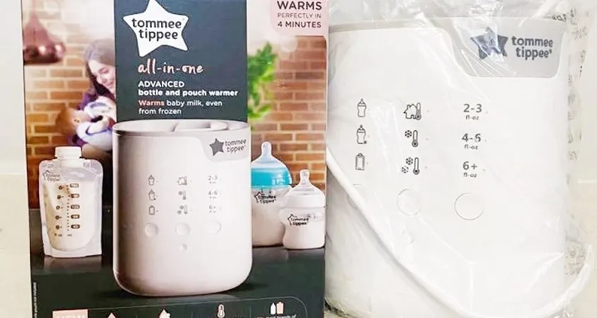 Bảo quản máy hâm sữa Tommee Tippee all-in-one đúng cách