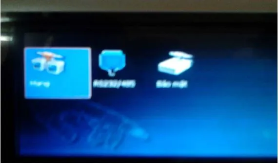 Cửa sổ thiết lập thông tin để kết nối máy chấm công Ronald Jack X628C với hệ thống quản lý.