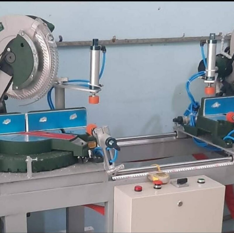 Cấu tạo một máy cắt nhôm 2 đầu tự chế thô sơ