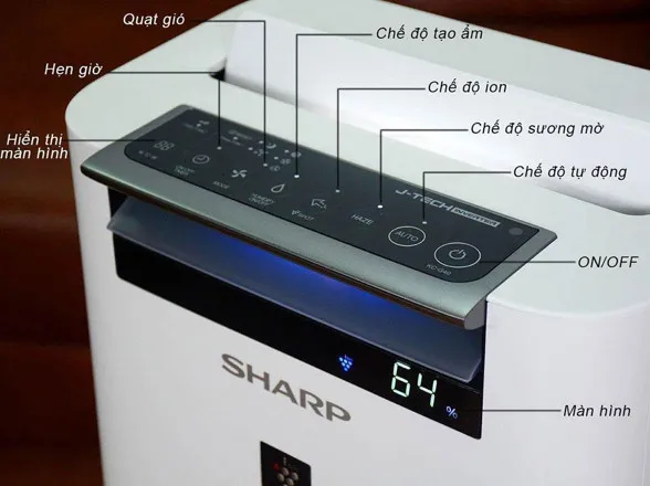 Lựa chọn chế độ hoạt động phù hợp trên máy lọc không khí Sharp theo điều kiện môi trường