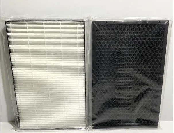 Kiểm tra và tháo lớp bọc màng lọc máy lọc không khí Sharp trước khi sử dụng