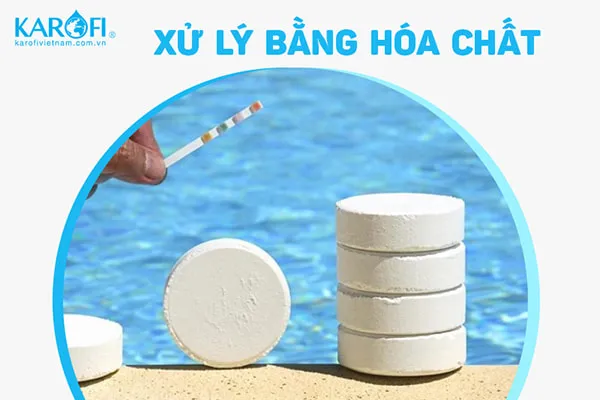 Quy trình xử lý nước giếng khoan nhiễm sắt bằng hóa chất oxy hóa