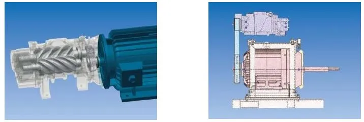 Hệ thống truyền động bánh răng trực tiếp của máy nén khí Kobelco, yêu cầu dầu máy nén khí trục vít Kobelco có khả năng chịu tải và chống mài mòn cao.