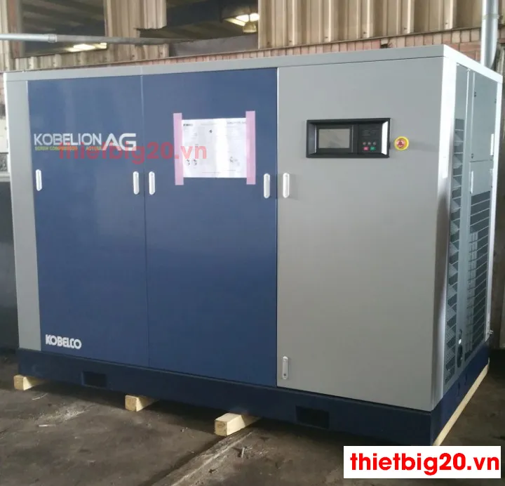 Tổng quan máy nén khí trục vít Kobelco AG75A, việc sử dụng dầu máy nén khí trục vít Kobelco chính hãng đảm bảo hoạt động tối ưu.