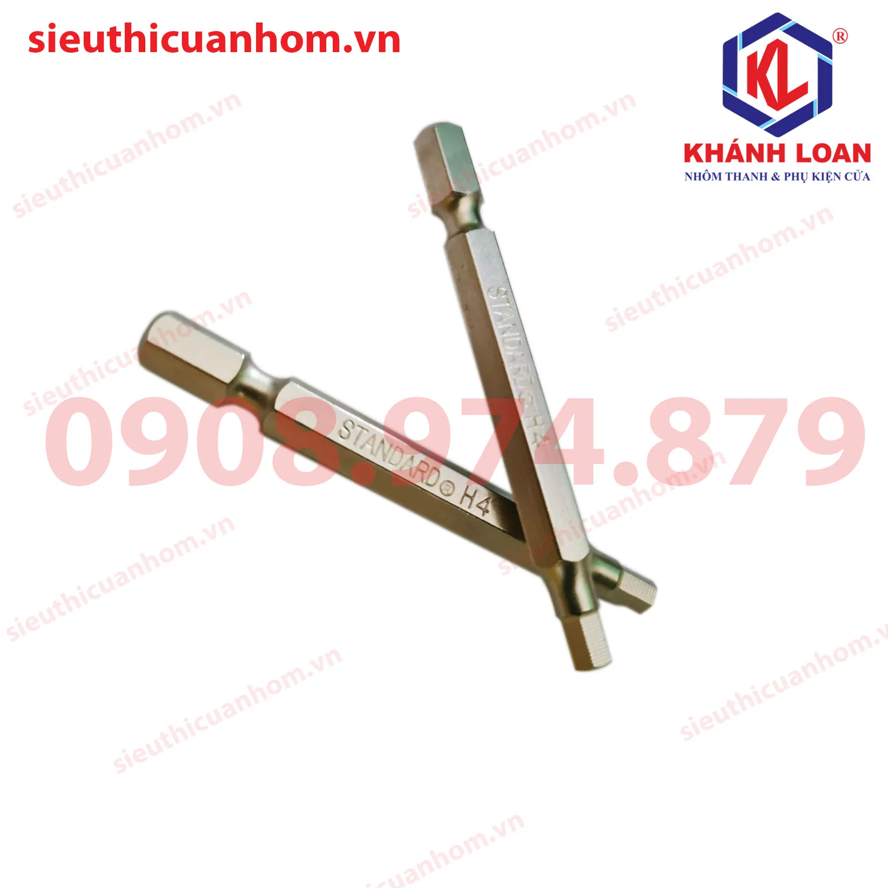 Đầu bắn vít lục giác bền bỉ, chống mài mòn