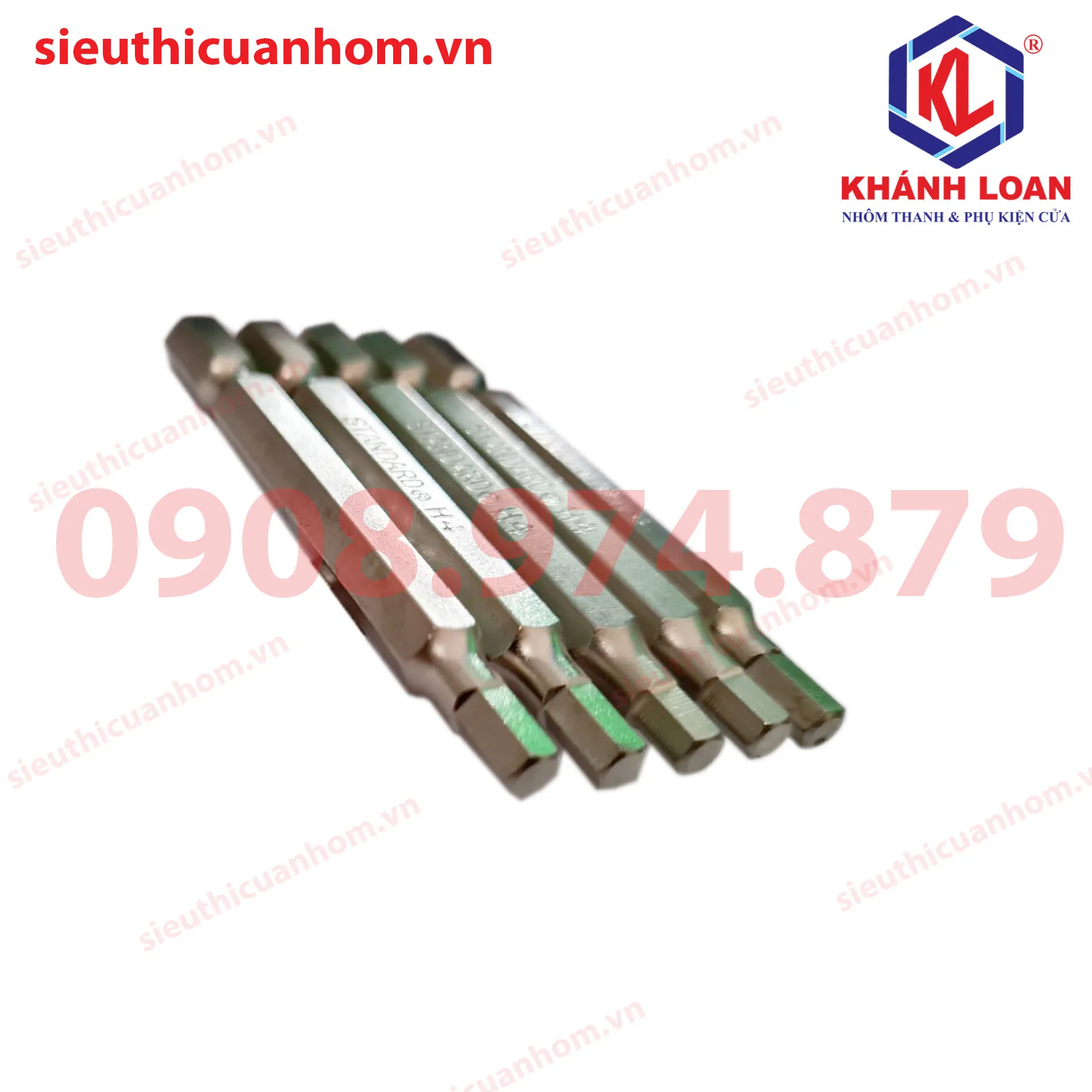 Đầu bắn vít lục giác hợp kim thép S2 cho hiệu suất cao