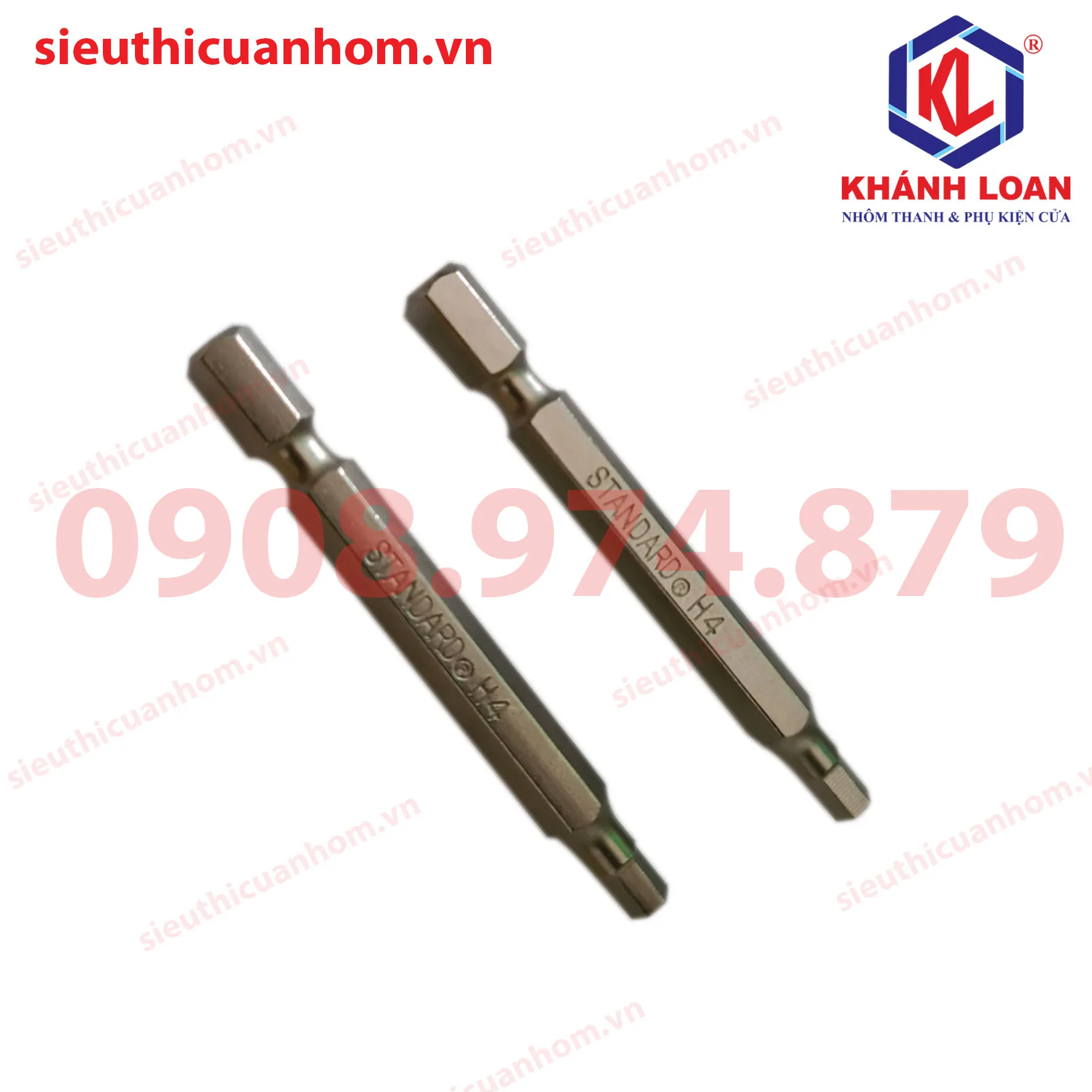 KVC-DBLG4-STD – Đầu bắn vít lục giác chuyên dụng cho ke vĩnh cửu
