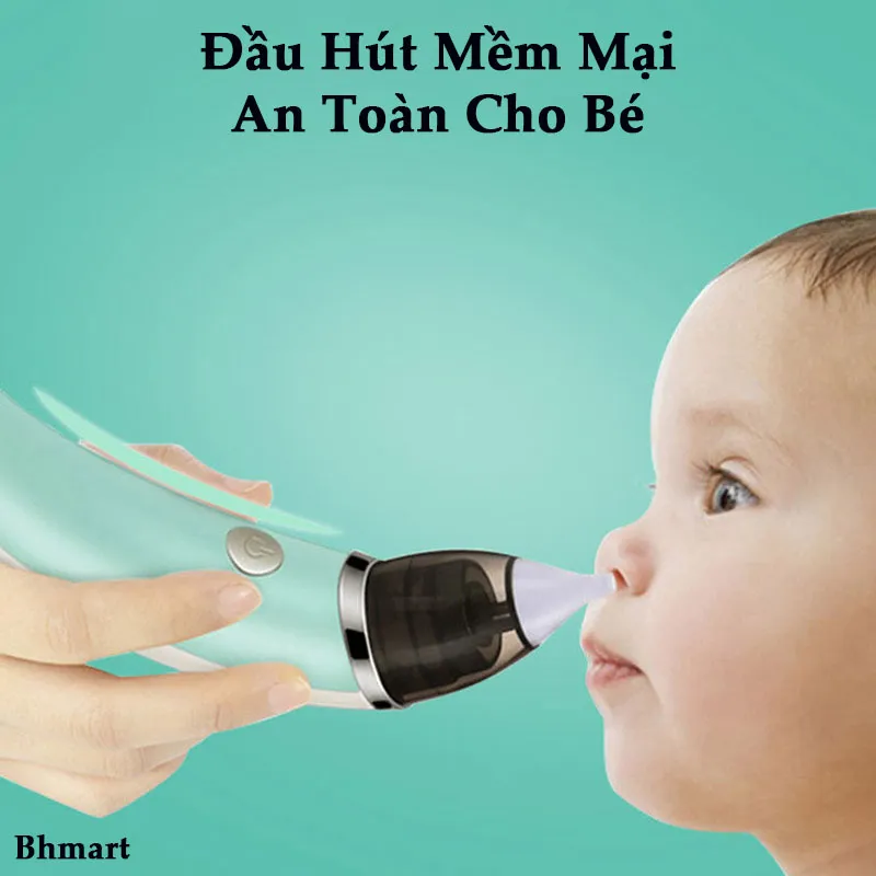 Đầu hút silicon mềm mại của máy Little Bees, quan trọng trong cách lắp máy hút mũi little bees chính xác.