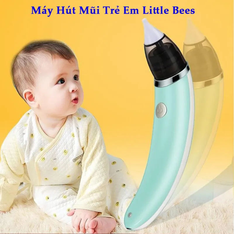Máy hút mũi Little Bees hoàn chỉnh, sẵn sàng hướng dẫn cách lắp máy hút mũi little bees cho bé.