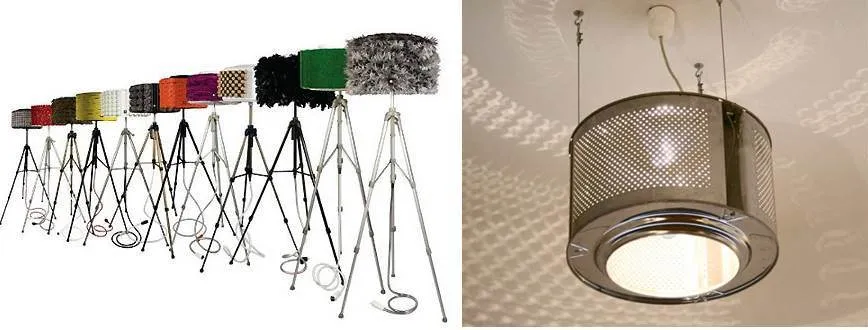 Vỏ lồng giặt tái chế thành nhiều vật dụng hữu ích, từ chao đèn đến thùng chứa cây con, minh chứng cho tính đa dụng trong cơ khí.