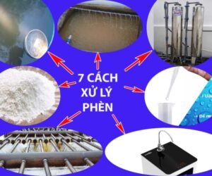 Cách xử lý giếng khoan bị phèn hiệu quả và bền vững