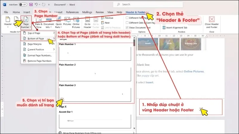 Hoàn thành việc đánh số trang bằng số La Mã trong Word, chứng minh tính linh hoạt của phần mềm trong việc tạo các tài liệu phức tạp về cách chế tạo bộ phận của máy Asus 7 2013