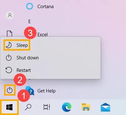 Thực Hiện Chế Độ Ngủ Cho Máy Tính Asus Từ Menu Nguồn Trên Windows 10, Giúp Mở Màn Hình Nhanh Chóng