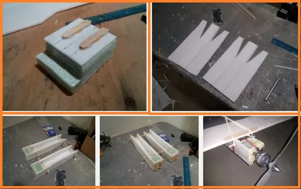 Chi tiết cách làm bệ gắn động cơ cho máy bay điều khiển từ xa