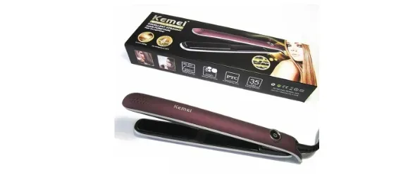 Máy duỗi tóc Kemei 2203 được thiết kế nhỏ gọn, tiện lợi mang đi bất cứ đâu.