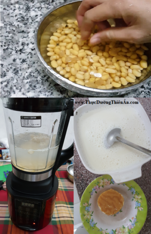 Ly sữa đậu nành thơm ngon được làm từ máy Ranbem 769S