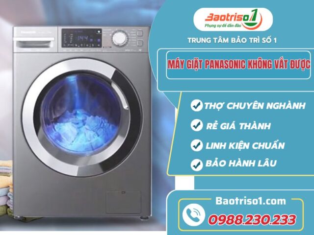 Cách Sửa Máy Giặt Panasonic Không Vắt Hiệu Quả Tại Nhà